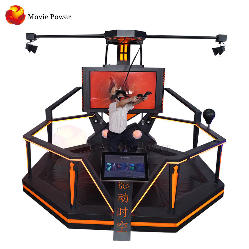 Big Backpack Entertainment Standing Up 9D VR Shooting Game Machine