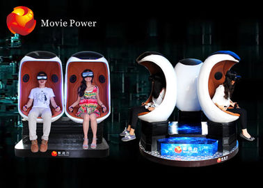 পার্ক / ব্যস্ত রাস্তার জন্য বৈদ্যুতিক সিস্টেম 9 ডি ভিআর সিনেমা ডিম চলচ্চিত্র সরঞ্জাম