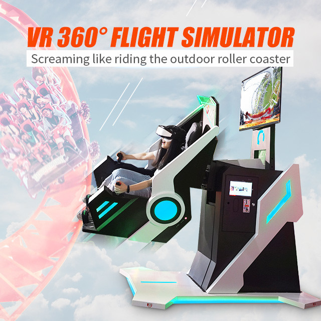 3D 9D VR সিনেমা ভার্চুয়াল রিয়েলিটি রোলার কোস্টার 360 রোটেটিং ভিআর চেয়ার ফ্লাইট সিমুলেটর গেম মেশিন 0