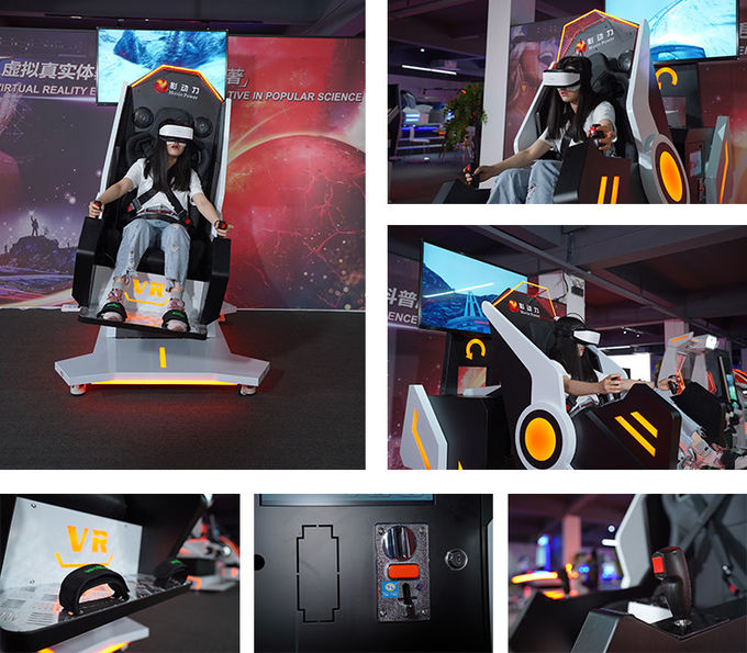 VR 360 রোটেশন সিমুলেটর VR চেয়ার সহ 50টি উত্তেজনাপূর্ণ গেম ভার্চুয়াল রিয়েলিটি রোটেশন চেয়ার 2