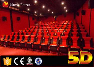 3D ভিজ্যুয়াল এবং 5 ডি মোশনাল 24 আসন 5 ডি চলচ্চিত্র বিশেষ প্রভাবগুলি বিনোদনমূলক পার্কে জনপ্রিয়
